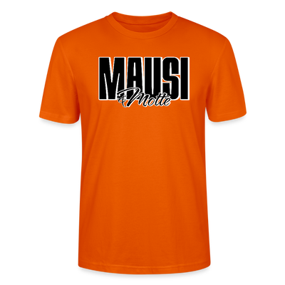 MAUSI UND MOTTE-Unisex T-Shirt Bio - Tieforange