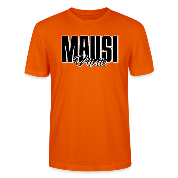 MAUSI UND MOTTE-Unisex T-Shirt Bio - Tieforange