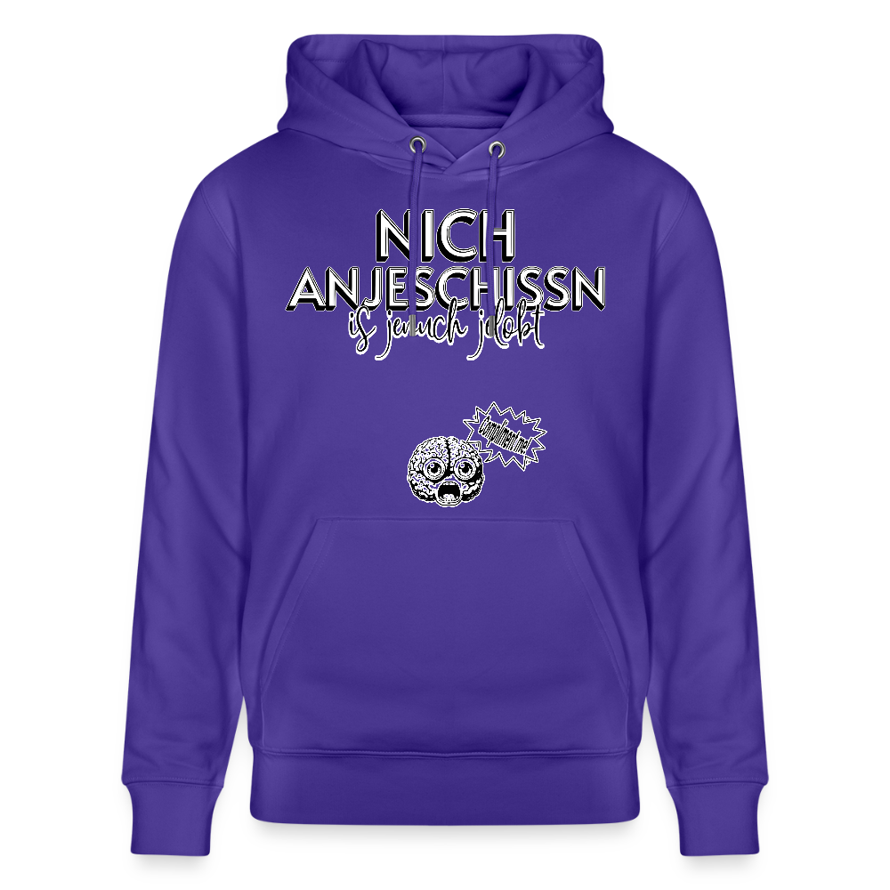 BERLINER EFFIZIENZ-'Dit Lob'-Unisex Bio-Hoodie - Purple Love 