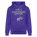 BERLINER EFFIZIENZ-'Dit Lob'-Unisex Bio-Hoodie - Purple Love 