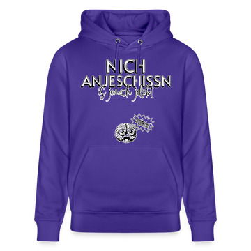 BERLINER EFFIZIENZ-'Dit Lob'-Unisex Bio-Hoodie - Purple Love 