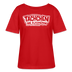 TACHCHEN IHR FLITZPIEPEN-Berlin Shirt-Rundhals Frauen Bio-T-Shirt - Rot