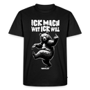 ICK MACH WAT ICK WILL-Männer Premium BIO T-Shirt - Schwarz