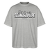 SCHNURZPIEPE-Oversized Unisex Bio T-Shirt II - Grau meliert