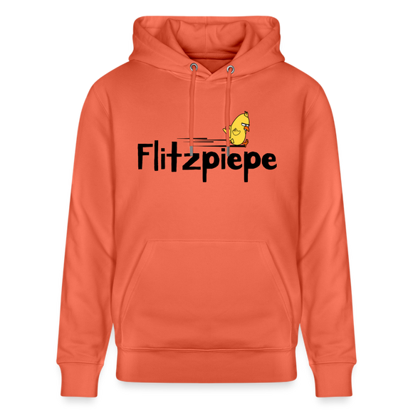 DIE FLITZPIEPE - Unisex Bio-Hoodie - Hellrot