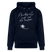 NACHTIGALL ICK HÖR DIR TRAPSEN-Unisex Bio-Hoodie - Navy