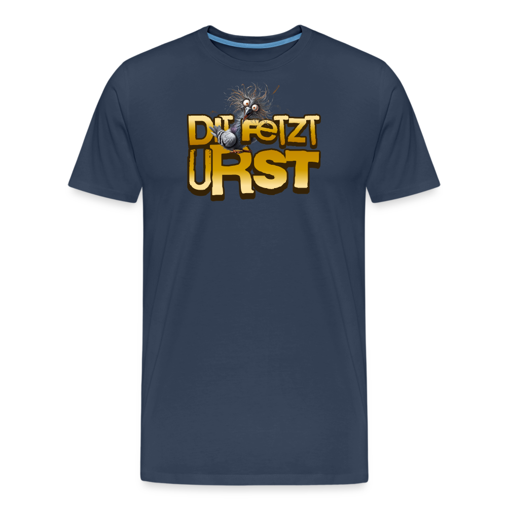 DIT FETZT URST - Männer Premium Bio T-Shirt - Navy