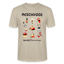 Berliner Verrücktheit-MESCHUGGE-Unisex T-Shirt BIO - Beige