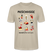 Berliner Verrücktheit-MESCHUGGE-Unisex T-Shirt BIO - Beige