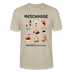 Berliner Verrücktheit-MESCHUGGE-Unisex T-Shirt BIO - Beige