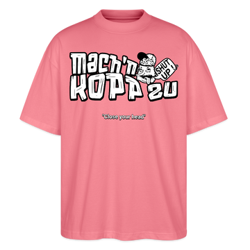 MACH N KOPP ZU-Oversized Unisex Bio T-Shirt II - Pink 