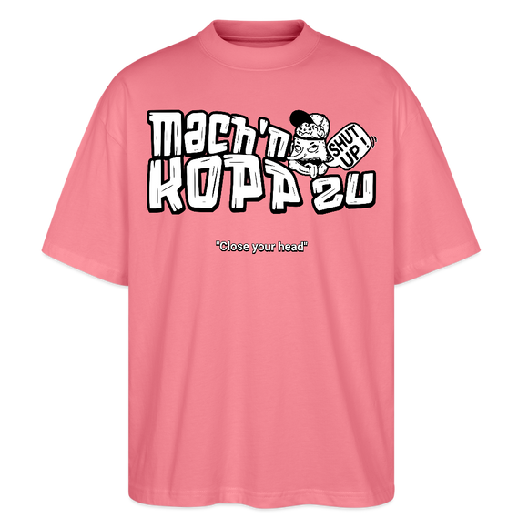 MACH N KOPP ZU-Oversized Unisex Bio T-Shirt II - Pink 