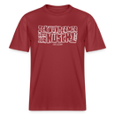 BERLINER SPRUCH-ICK WUNDER MIR- RELAXED FIT Unisex BIO T-Shirt - Erdrot