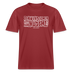 BERLINER SPRUCH-ICK WUNDER MIR- RELAXED FIT Unisex BIO T-Shirt - Erdrot