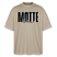 MOTTE UND MAUSI-Oversized Unisex Bio T-Shirt - Steingrau