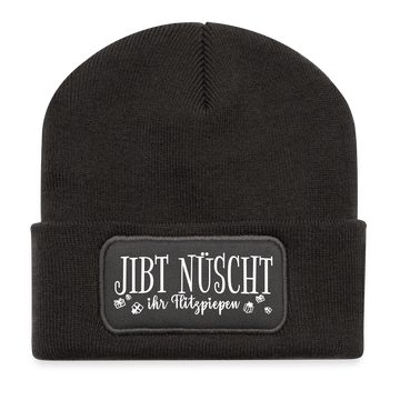 JIBT NÜSCHT zu Weihnachten in Berlin-Beanie - Dunkelgrau