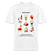 MESCHUGGE?- Relaxed Fit Unisex Bio-T-Shirt - Weiß