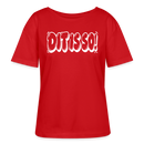 Berlin Shirt-DIT IS SO!-Rundhals Frauen Bio-T-Shirt - Rot