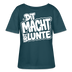 Berlin Shirt mit Spruch-DIT MACHT URST LUNTE-Rundhals Frauen Bio-T-Shirt - Dunkles Petrol