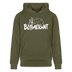 Berliner Spruch-BLÜMERANT-Unisex Bio-Hoodie - Khaki Grün