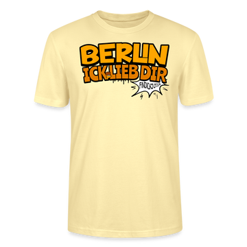 BERLIN ICK LIEB DIR - Unisex BIO T-Shirt - Creme