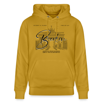 BERLIN-Unisex Bio-Hoodie - Ocker