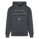 ICK BIN DA-Unisex Bio-Hoodie - Indigoblau
