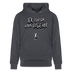 ICK BIN DA-Unisex Bio-Hoodie - Indigoblau