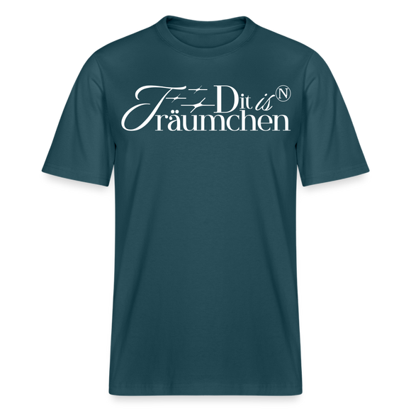 TRÄUMCHEN-Relaxed Fit Unisex Bio-T-Shirt - Dunkles Petrol
