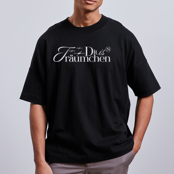 TRÄUMCHEN-Unisex Oversize Bio-T-Shirt - Schwarz