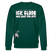 ICK GLOOB MIR LAUST DER AFFE-Unisex Bio-Sweatshirt II - Forest