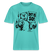 Berlin Souvenir Shirt-DIT IS SO!-RELAXED FIT Unisex Organic T-Shirt - Poolblau