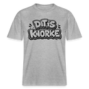 DIT IS KNORKE-RELAXED FIT Unisex Bio T-Shirt - Grau meliert
