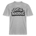 DIT IS KNORKE-RELAXED FIT Unisex Bio T-Shirt - Grau meliert