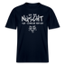 NÜSCHT FÜR SCHWACHE NERVEN-RELAXED FIT Unisex Organic T-Shirt mit Berliner Schnauze - Navy