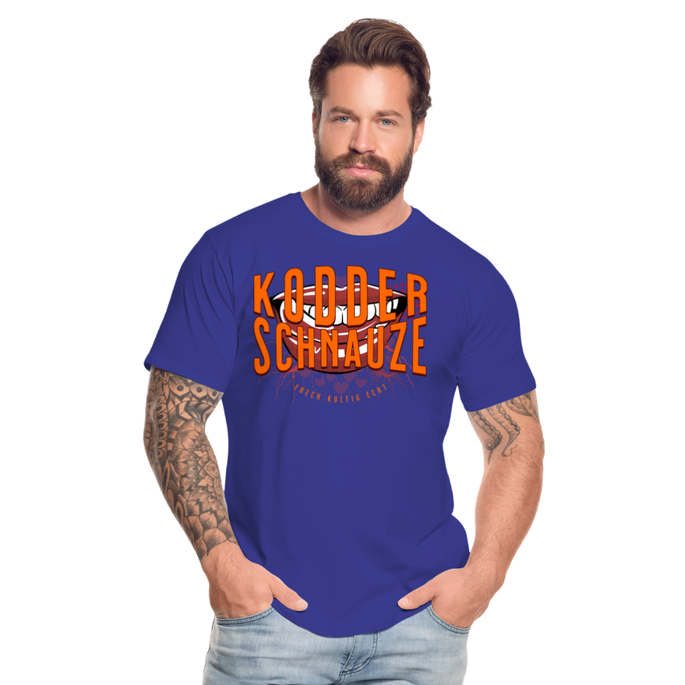 KODDERSCHNAUZE - Männer Premium Bio T-Shirt - Königsblau