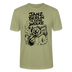 JANZ BERLIN IS EENE WOLKE-Dit Kiffer Shirt-Unisex T-Shirt - Nebelgrün
