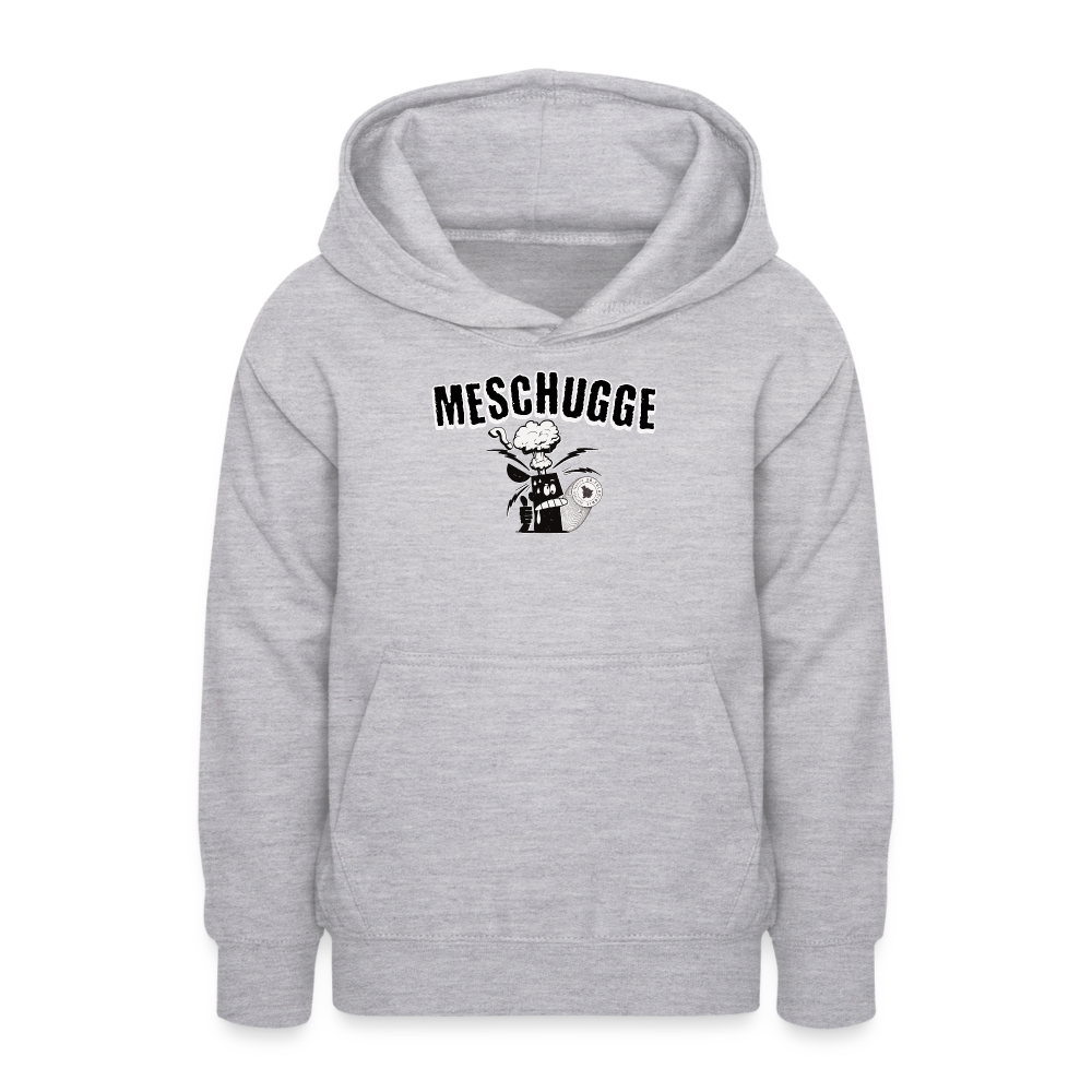 MESCHUGGE - Teenager Hoodie - Hellgrau meliert