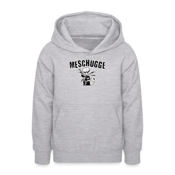 MESCHUGGE - Teenager Hoodie - Hellgrau meliert
