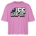 ICK DARF DIT|TAUBE-Frauen Boxy Bio-T-Shirt - Pink