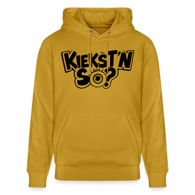 Berlin Hoodie-Unisex Bio-Hoodie-KIEKSTN SO? - Ocker
