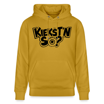 Berlin Hoodie-Unisex Bio-Hoodie-KIEKSTN SO? - Ocker