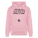 Berliner Spruch-EINFACH AUS DAFFKE-Unisex Bio-Hoodie - Hellrosa
