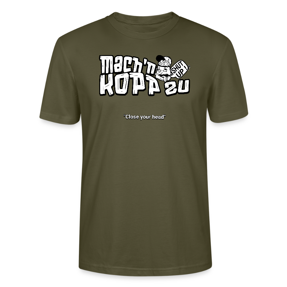 MACH N KOPP ZU-Unisex T-Shirt Bio II - Khaki