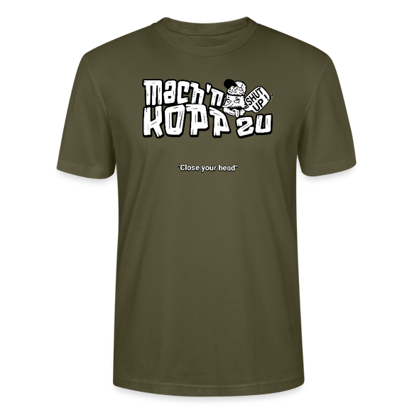 MACH N KOPP ZU-Unisex T-Shirt Bio II - Khaki