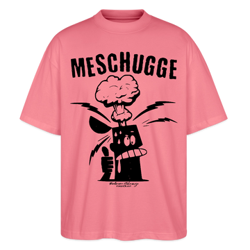 Berlin Shirt-MESCHUGGE - Unisex Oversize Bio-T-Shirt - Pink 