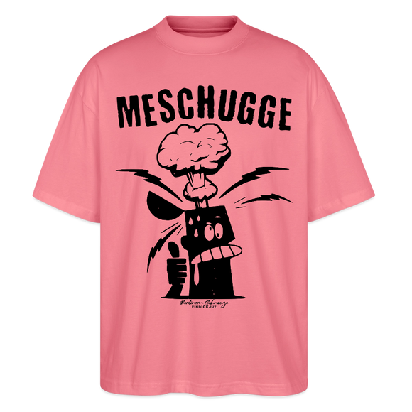 Berlin Shirt-MESCHUGGE - Unisex Oversize Bio-T-Shirt - Pink 