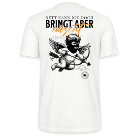 NETT KANN ICK-Unisex T-Shirt - Weiß