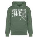 JEH MIR NICH UFFN SENKEL-Unisex Bio-Hoodie II - Tanngrün