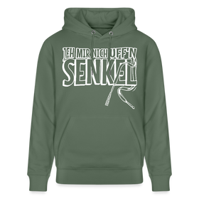 JEH MIR NICH UFFN SENKEL-Unisex Bio-Hoodie II - Tanngrün
